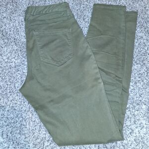 Women's Olive Green Skinny Jeans, Cato, Size 4